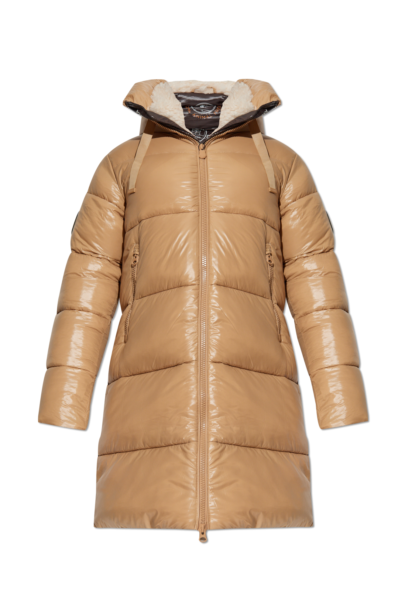 Beige Insulated jacket 